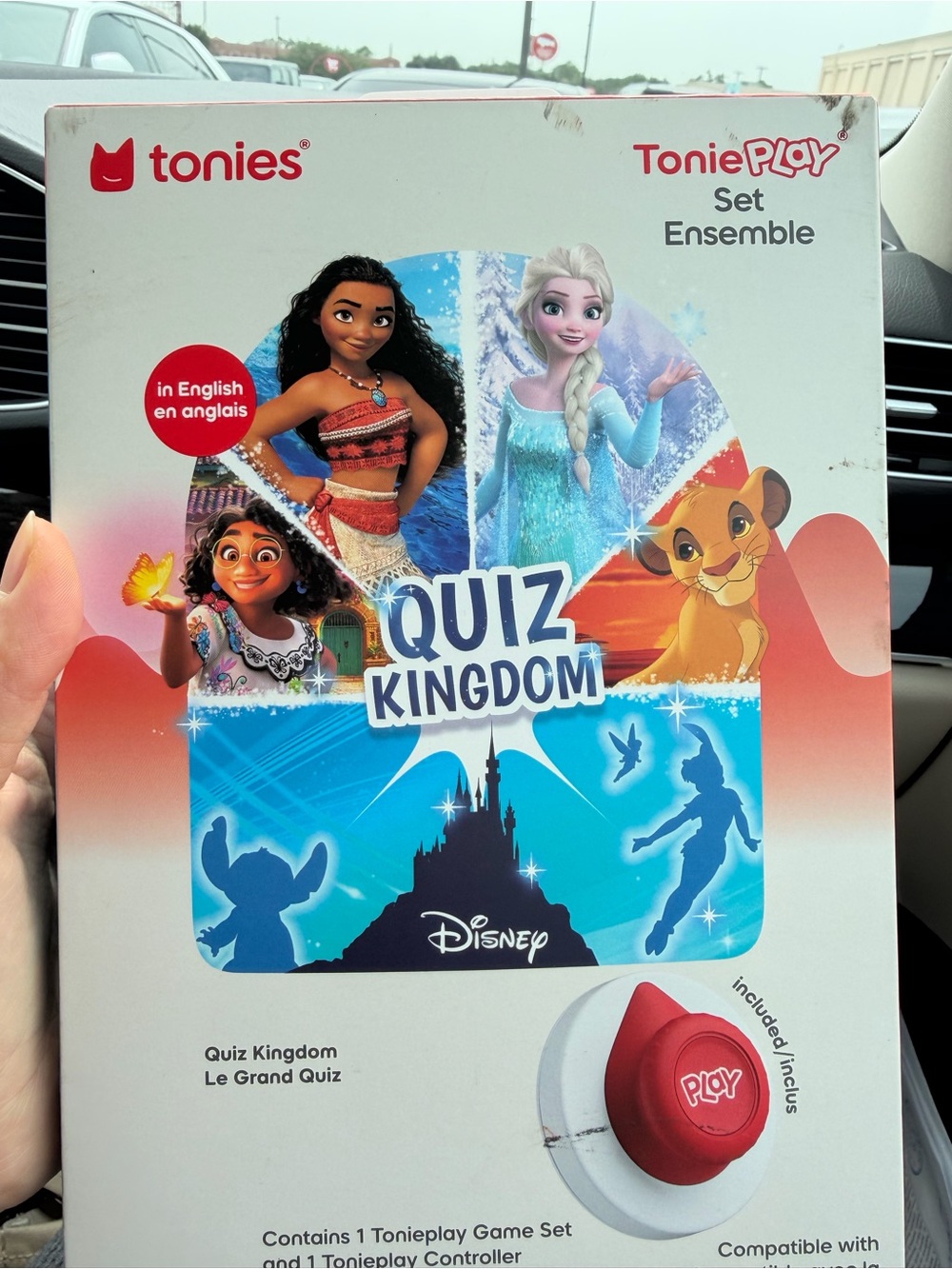 Tonies Quiz Kingdom ToniePlay Game Set - Red & White